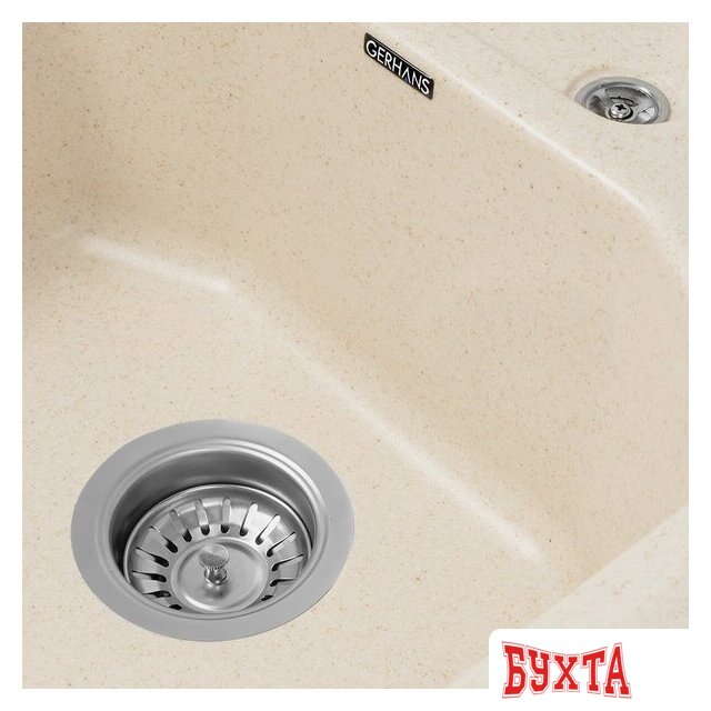 Кухонная мойка Gerhans E08 (бежевый) 4