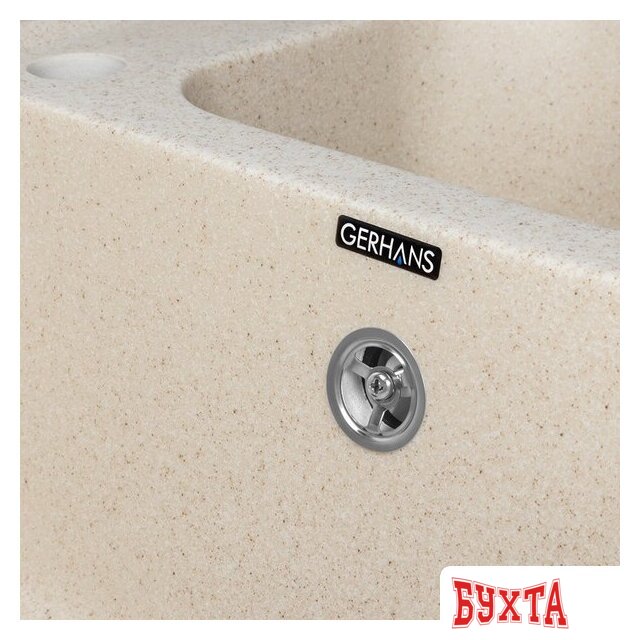 Кухонная мойка Gerhans E10 (бежевый) 5