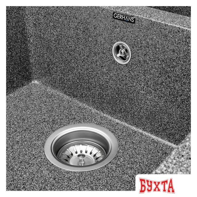 Кухонная мойка Gerhans C10 (графит) 5