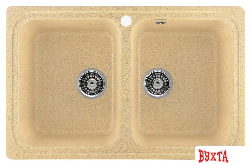 Кухонная мойка Gerhans C02 (песочный)