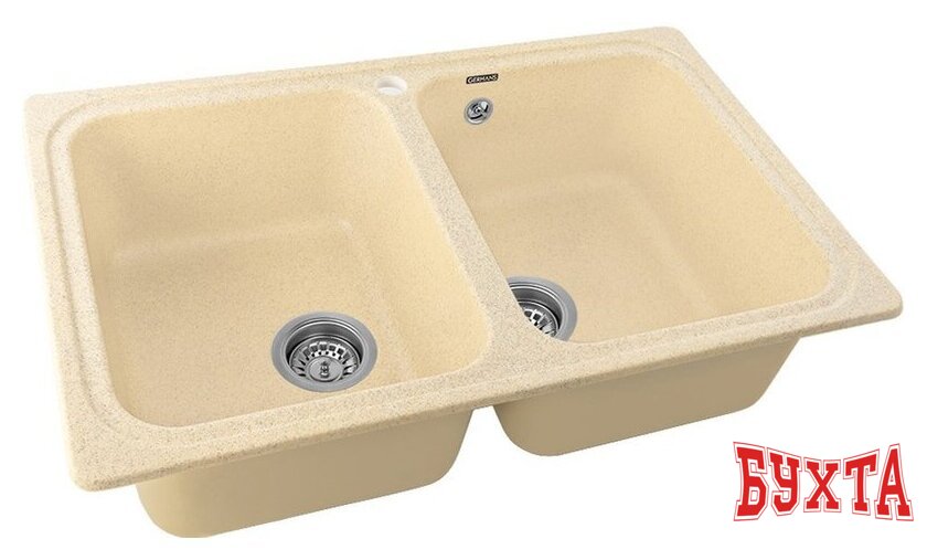 Кухонная мойка Gerhans C02 (песочный) 3