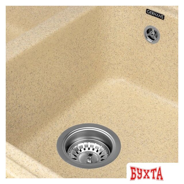 Кухонная мойка Gerhans C02 (песочный) 4