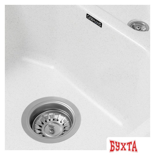 Кухонная мойка Gerhans E08 (белый) 4