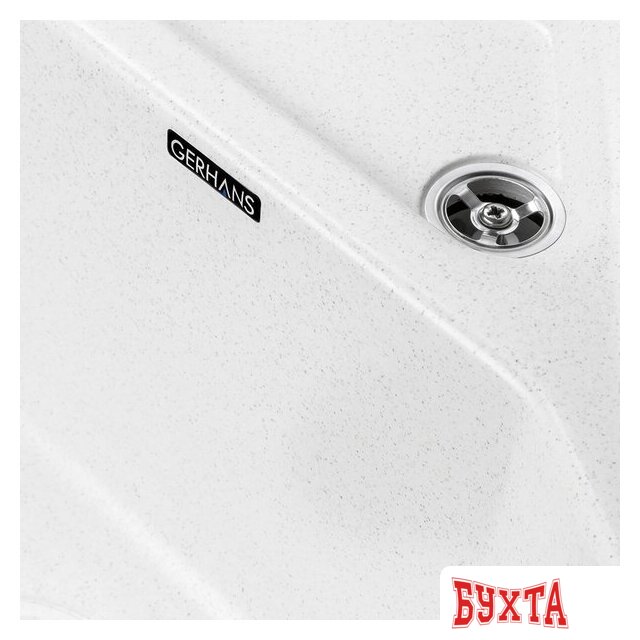 Кухонная мойка Gerhans E08 (белый) 5