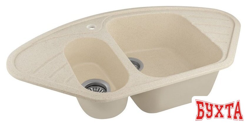 Кухонная мойка Gerhans E02 (бежевый) 3