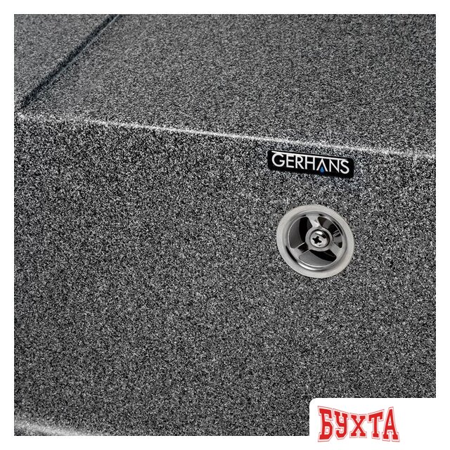 Кухонная мойка Gerhans B27 (графит) 5