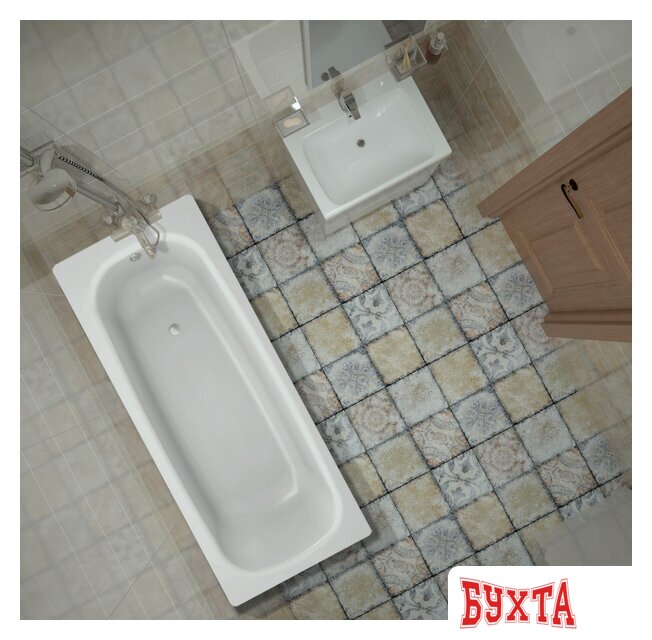 Ванна BLB Universal HG 160x70 5