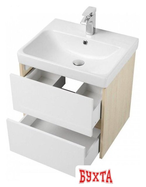 Мебель для ванных комнат Акватон Тумба под умывальник Сканди 55 1A251701SDB20 2