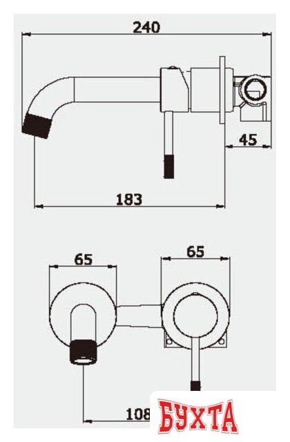 Смеситель Vieir V403513 2