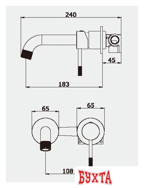Смеситель Vieir V403513-N 2