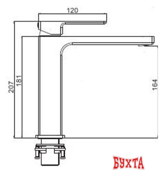 Смеситель Gappo G1018 2