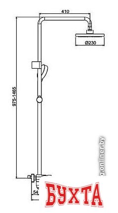 Душевая система Gappo G2402 2