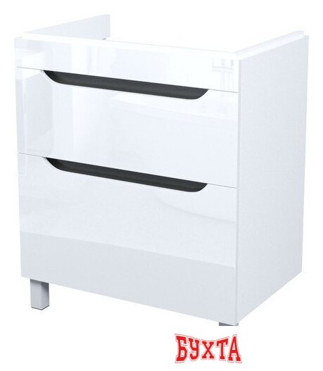 Мебель для ванных комнат IDDIS Тумба под умывальник Ray RAY70WFi95 (белый) 1