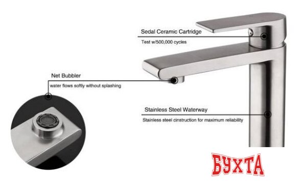Смеситель Gappo G1099-20 3