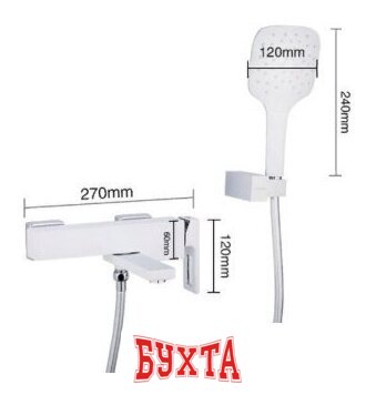 Смеситель Gappo Futura G3217-8 2