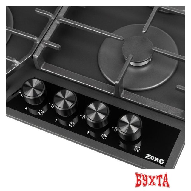 Варочная панель ZorG HAG63 FDW black matte 3