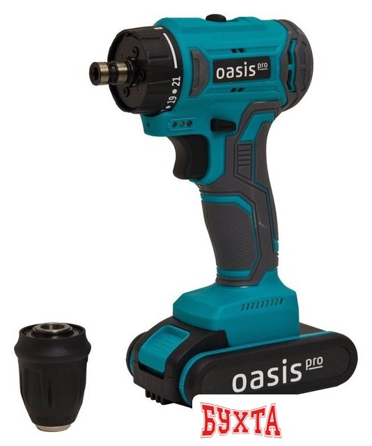 Дрель-шуруповерт Oasis ASD-20V Pro (с 2-мя АКБ, кейс) 4