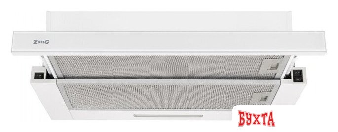 Кухонная вытяжка ZorG Slim 1030 60 M (белый) 2