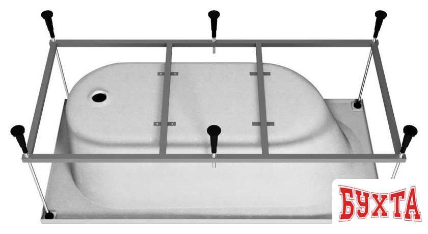 Ванна Vincea VBT-2B150-FR 150x70 3