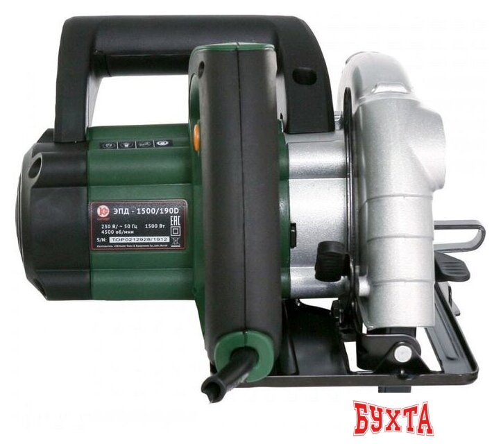 Дисковая (циркулярная) пила Калибр ЭПД-1500/190D 3