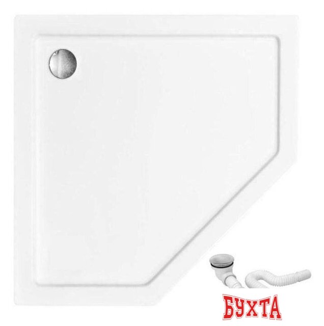 Душевой поддон Rea Diamond 90x90 (белый) 3