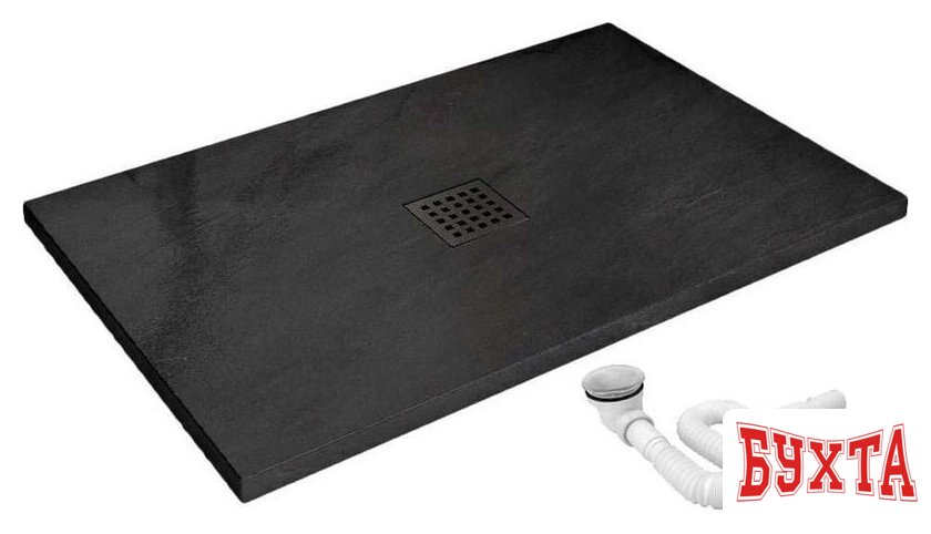 Душевой поддон Rea Rock 120x90 (черный) 2
