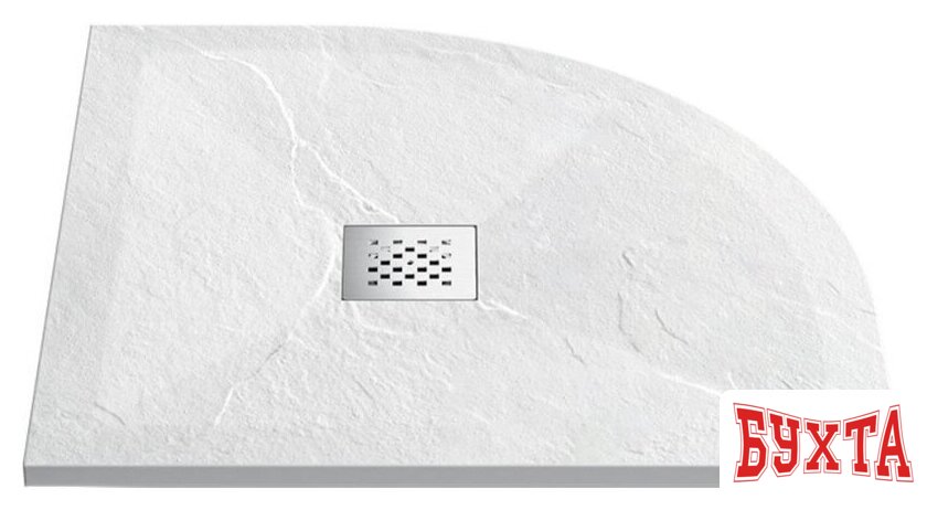 Душевой поддон Vincea VST-4SQ1010W 100x100 1
