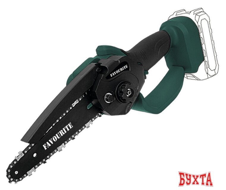 Аккумуляторная пила Favourite OBS 21 TG6 (с 2-мя АКБ 2Ач, кейс)