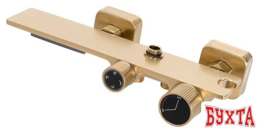 Душевая система Rea Helix Matt Gold REA-P6621 2