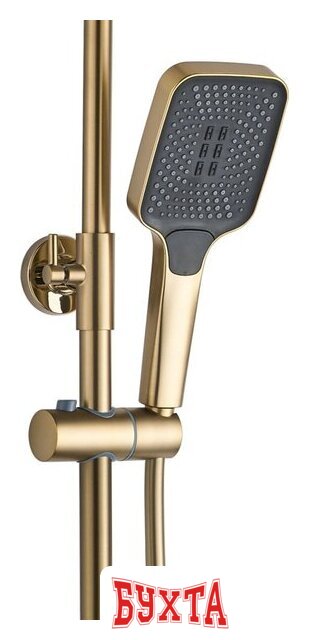 Душевая система Rea Helix Matt Gold REA-P6621 3