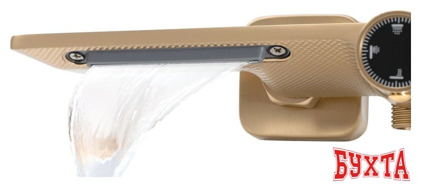 Душевая система Rea Helix Matt Gold REA-P6621 5
