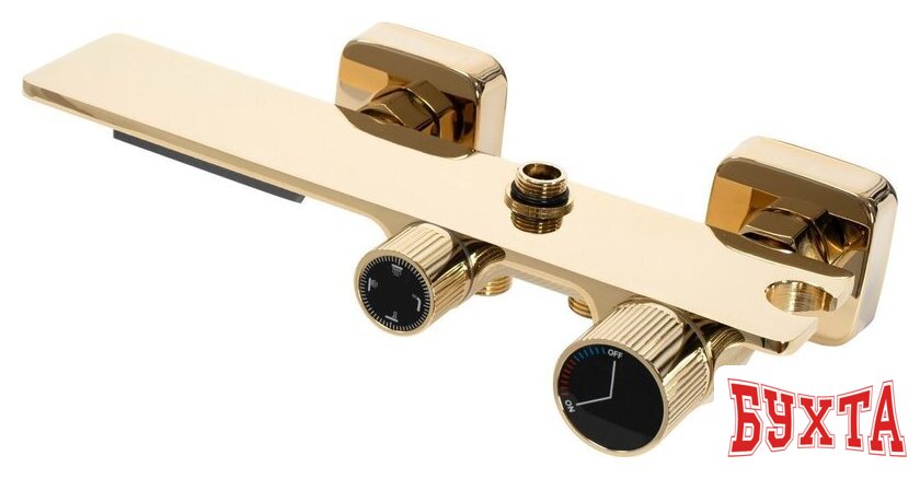 Душевая система Rea Helix Gold REA-P6619 2