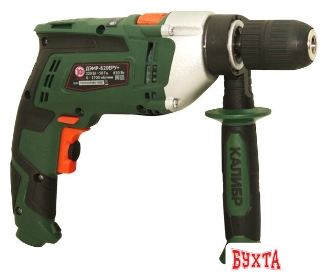 Ударная дрель Калибр ДЭМР-820ЕРУ+ 3