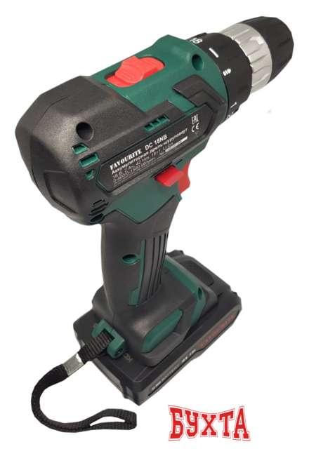 Дрель-шуруповерт Favourite DC-18NB (с 2-мя АКБ, кейс) 3