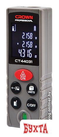 Лазерный дальномер Crown CT44031 2