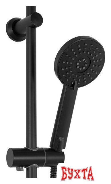 Душевая система Rea Bliss Black REA-P8804 4