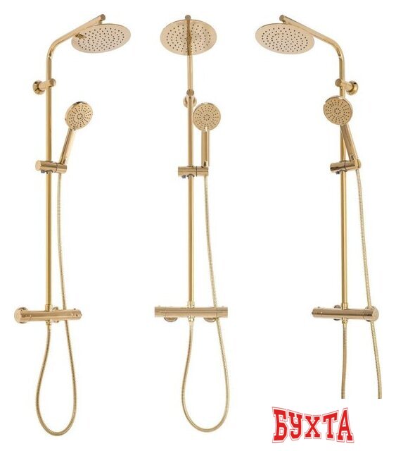 Душевая система Rea Bliss Gold REA-P8806 2