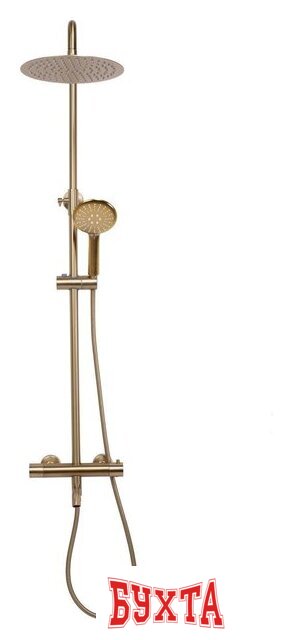 Душевая система Rea Lungo matt gold REA-P6604 3