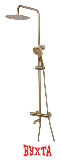 Душевая система Rea Lungo matt gold REA-P6604 4