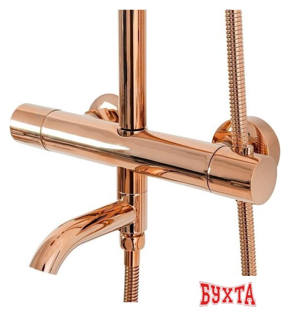 Душевая система Rea Lungo Rose gold REA-P6606 2
