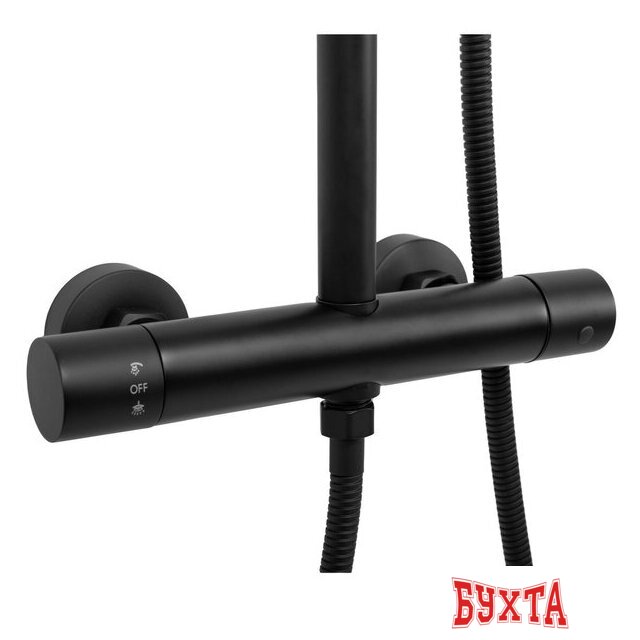 Душевая система Rea Vincent Black REA-P6600 3