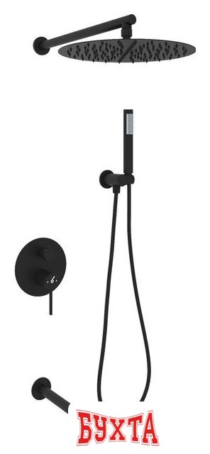 Душевая система Oliveeka OL-88939017-MB