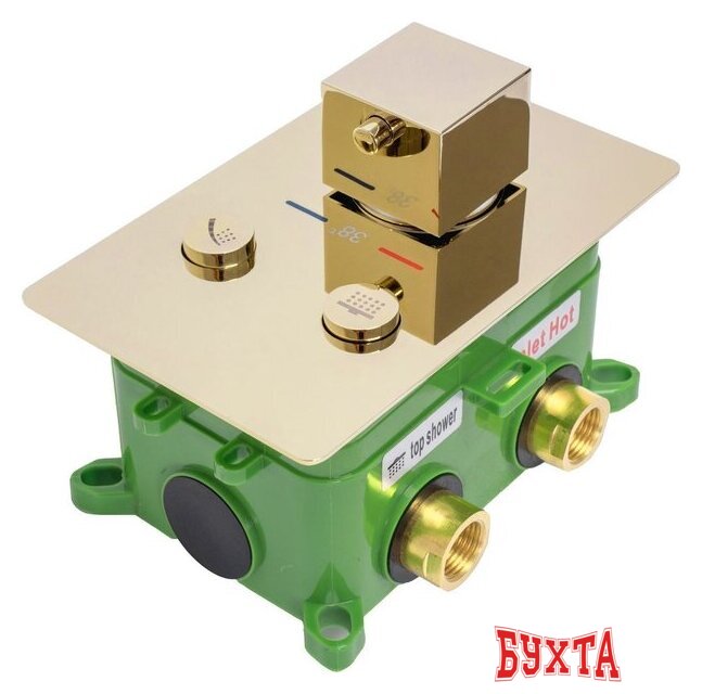 Душевая система Rea Fenix Davis L. Gold REA-P6324 3