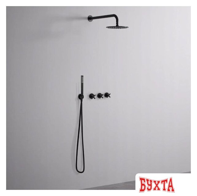 Душевая система Rea Exit REA-P8000 (черный) 2