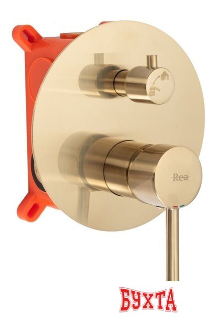 Душевая система Rea Lungo Matt Gold REA-P4160 2