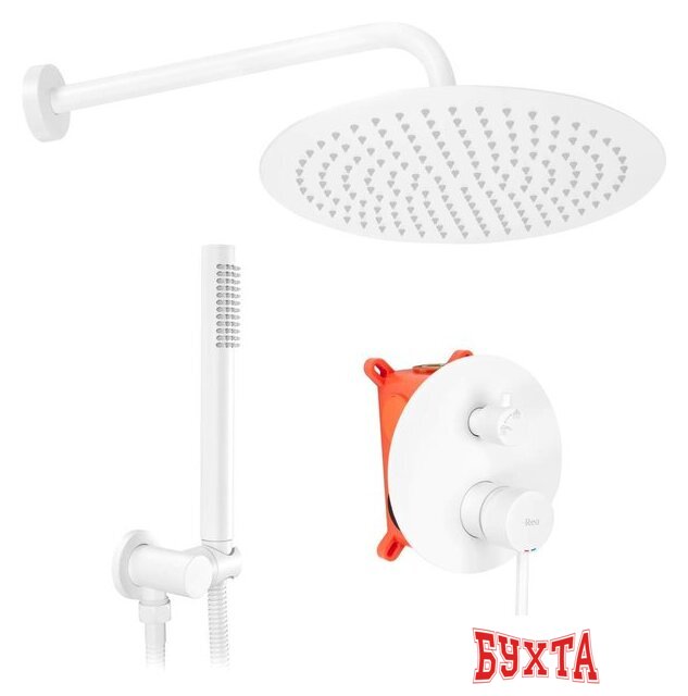 Душевая система Rea Lungo White REA-P8540