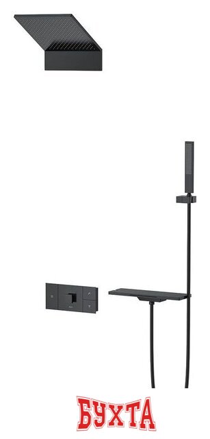 Душевая система Vincea Futura VSFW-2F11TMB 3