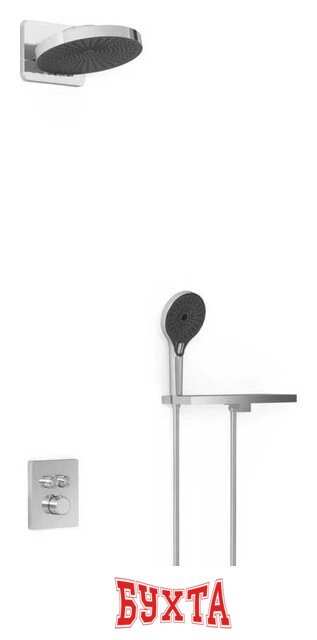 Душевая система Vincea Inspire VSFW-3I21MT1RCH 1