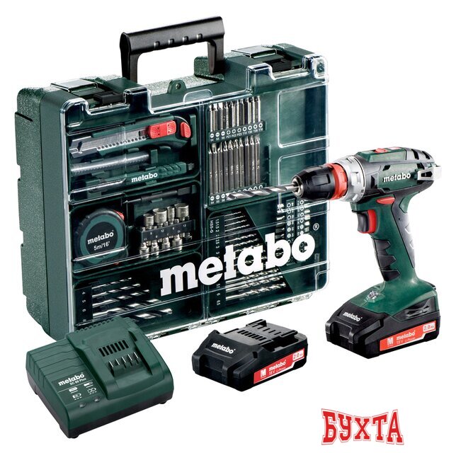 Дрель-шуруповерт Metabo BS 18 Quick Set 602217880 (с 2-мя АКБ, кейс) 1