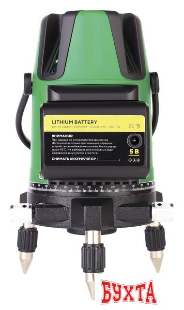 Лазерный нивелир Instrumax Constructor 4D Green 4